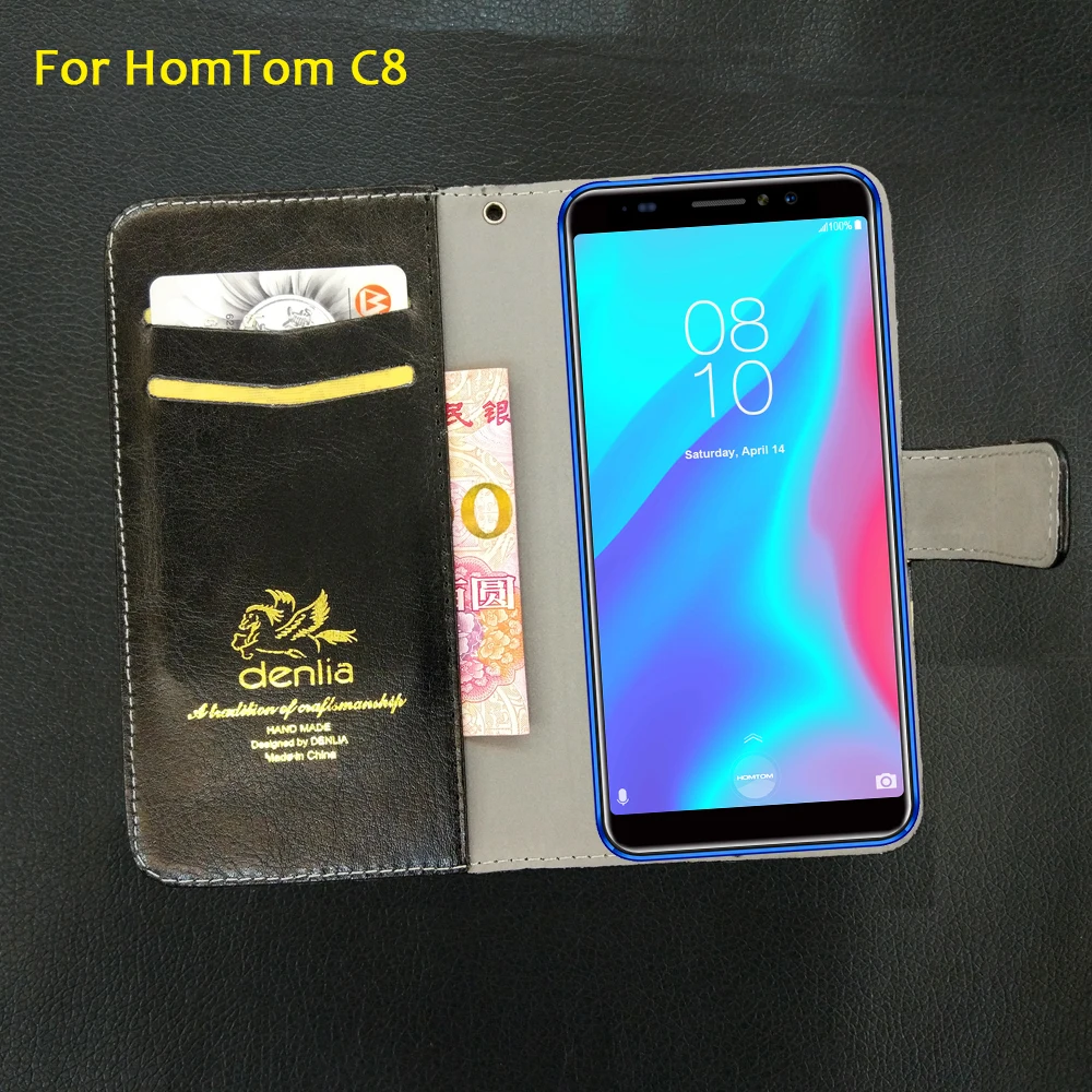 Топ New! HOMTOM C8 чехол 5 цветов Флип Роскошный кожаный эксклюзивный для телефона