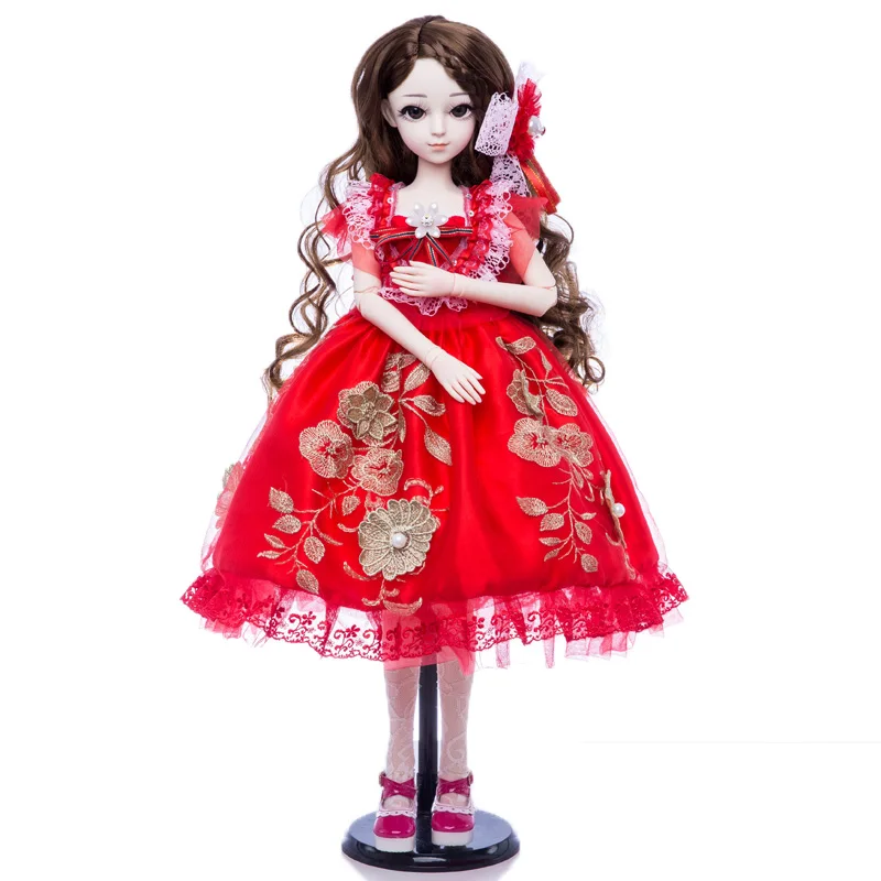 Принцесса Анна bjd кукла 1/3 60 см sd Набор Кукол DIY коллекция девушка подарок для