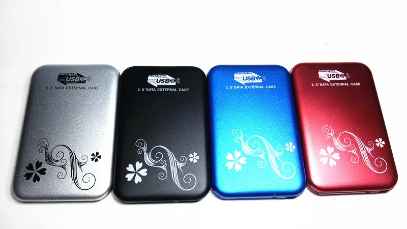 Цветочный узор высокая скорость 2. 5 &quotSATA USB 3 0 внешний жесткий диск Корпус