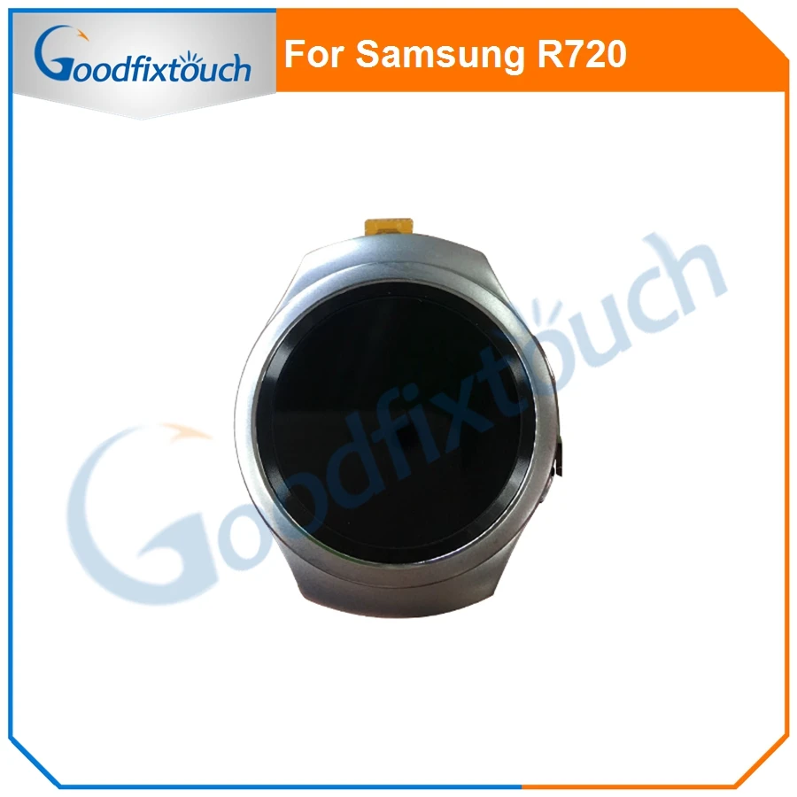 ЖК-экран для samsung gear S2 R720 SM-R720 ЖК-дисплей кодирующий преобразователь сенсорного экрана в сборе с рамкой запасные части