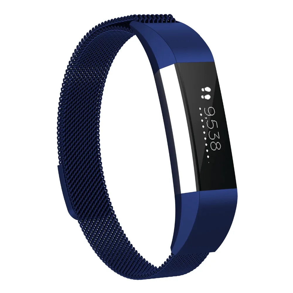 Ремешок для часов из нержавеющей стали, ремешок для Fitbit Alta HR, миланские умные часы, сменный Смарт-Браслет Для Fitbit Alta