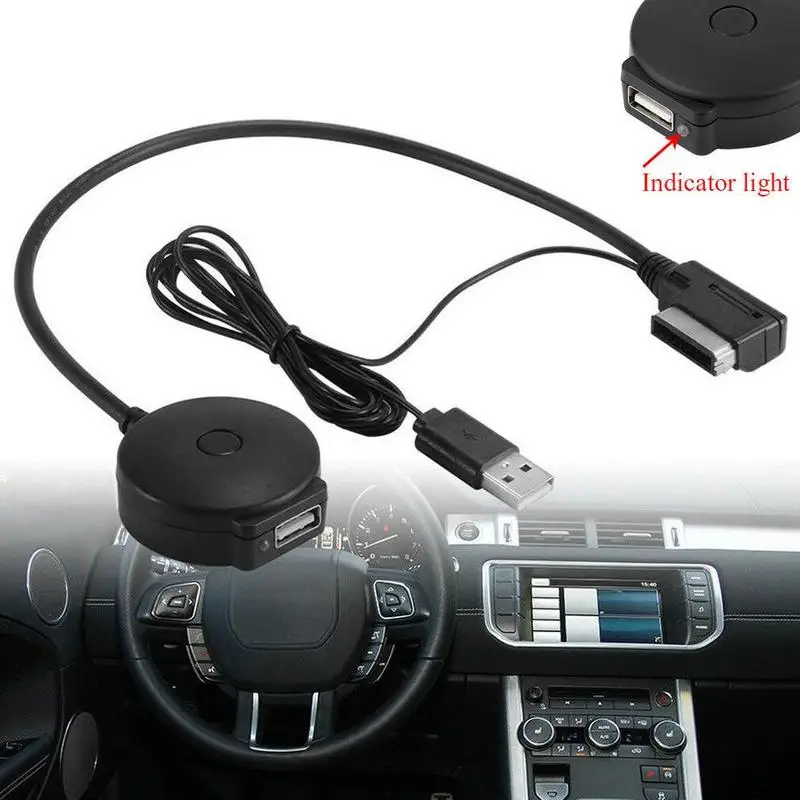 1 шт. DHL беспроводной bluetooth-адаптер USB LED Зарядное устройство MP3 для Android iPhone iPod iPad Auto
