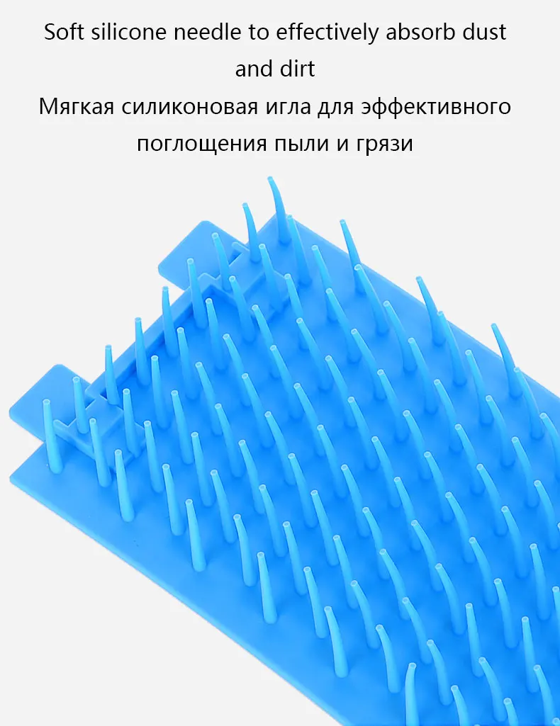 Автоматическая мягкий силиконовый для питомца щенка кота стопы Коготь Paw стирка
