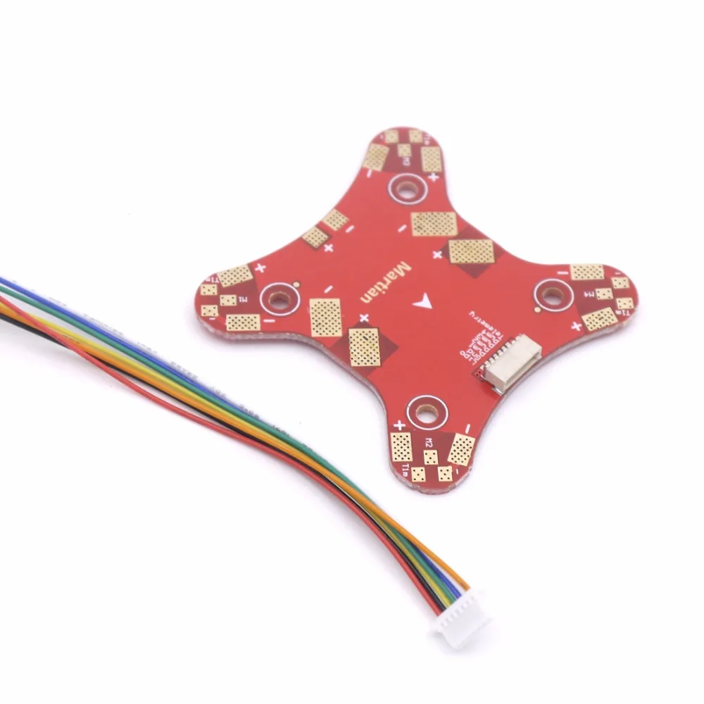 Распределительная плата PDB Mini для Martian IV inch 4-осевая карбоновая гоночная рамка