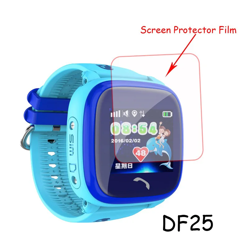 Защитная пленка для HD-экрана DF25 DF25G DF25W DF27 DF31G Детские аксессуары умных часов |
