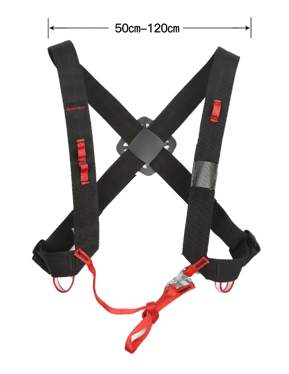 XINDA Camping Ascending Decive плечевые пояса Регулируемый SRT нагрудный ремень безопасности жгуты скалолазание Безопасность Защита выживания