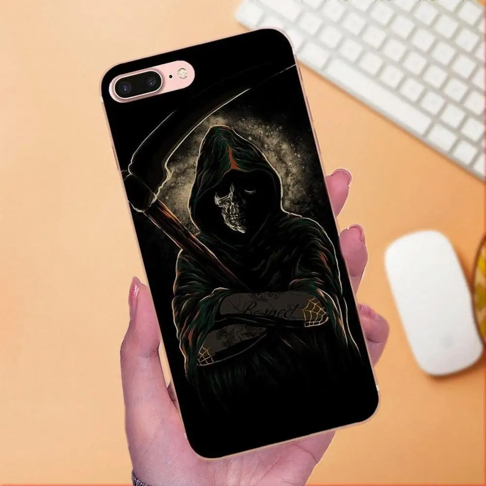 Аксессуары мобильный телефон из ТПУ с черепами для Apple iPhone X XS Max XR 4 5 5C 6 6S 7 8 Plus |