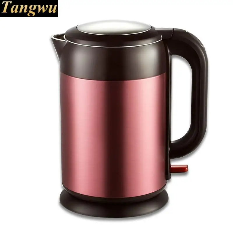 

Electric heating kettle household 304 stainless steel automatic double defense