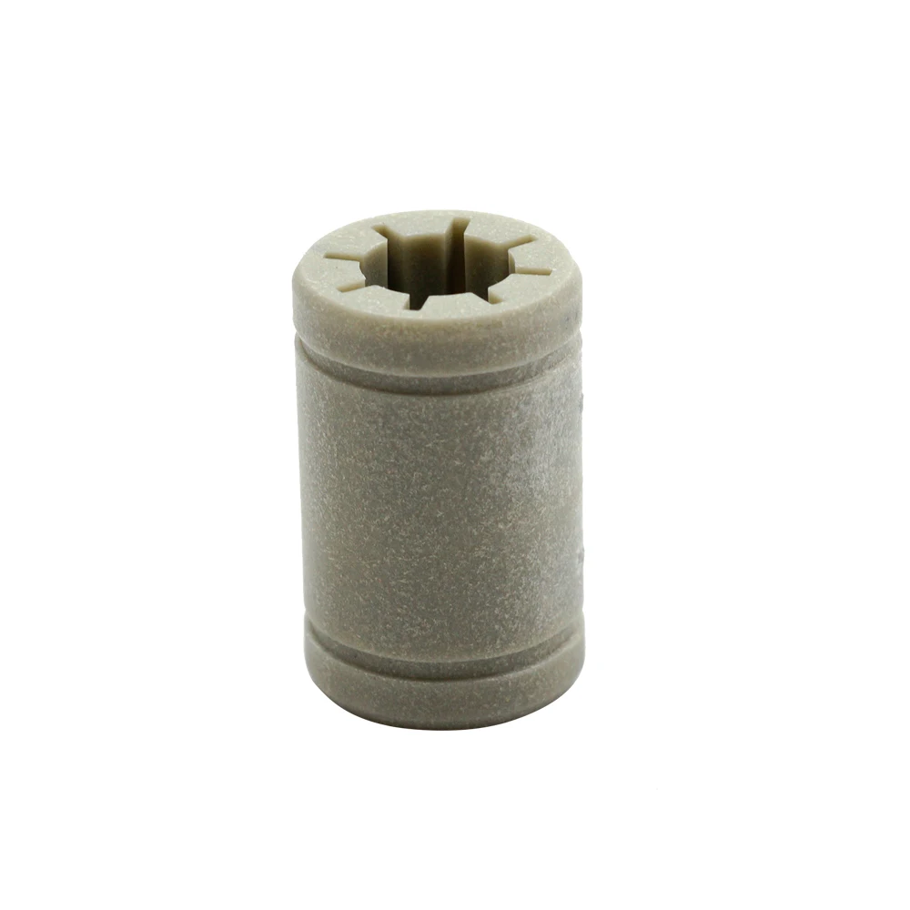 12 шт. сплошной полимерный LM8UU подшипник 8 мм вал такой же, как Drylin RJ4JP-01-08 для Anet Prusa i3 3d принтер Анет подшипник ID 8 мм