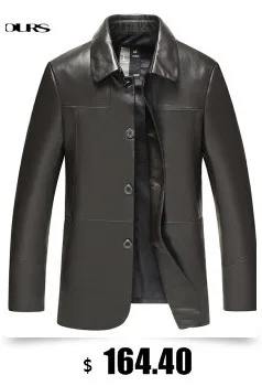 Gours Winter Genuine Leather Jackets for Men Fashion Brand Black Long Sheepskin Overcoats with Wool Collar New 4XL HS10023
