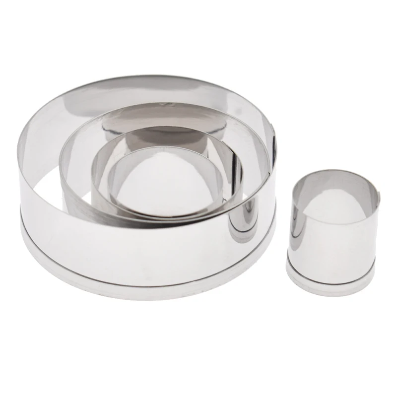 5 шт./лот нержавеющая сталь углубление круглые глиняные фрезы круглая форма