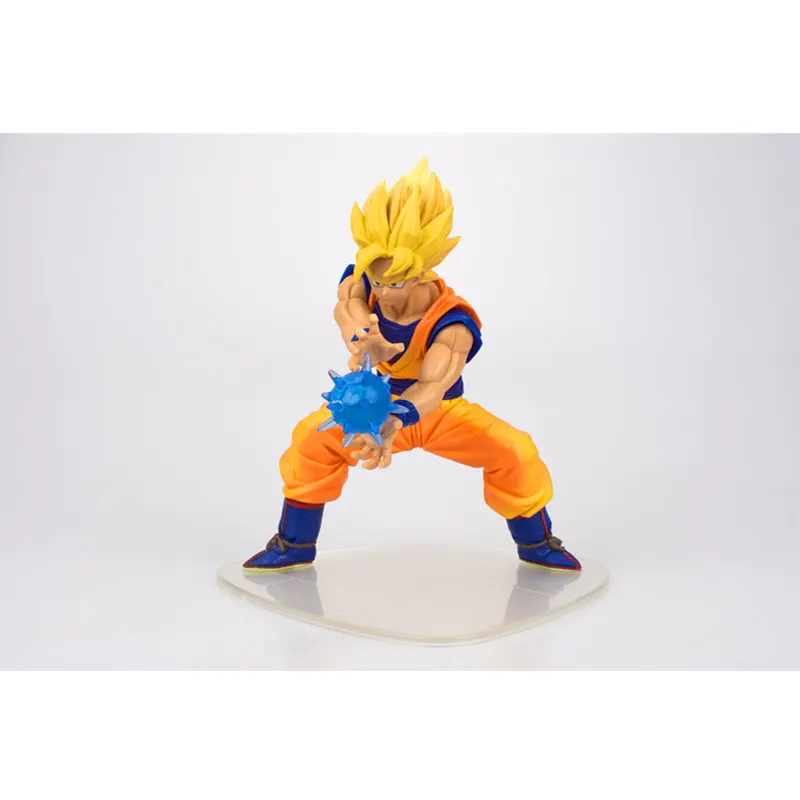 Dragon Ball анимация Супер Саян Сон Гоку Ударная Волна ПВХ фигурка Коллекционная