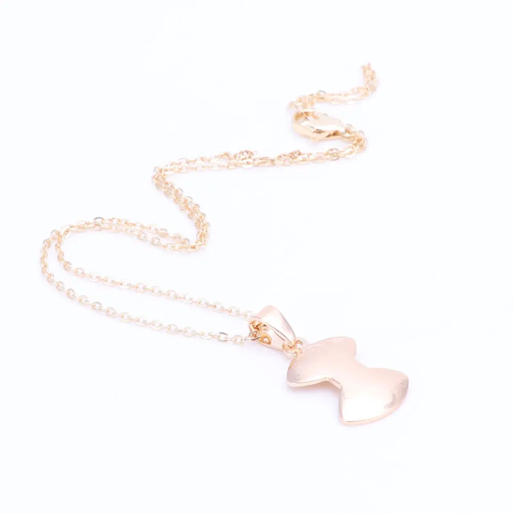 Детский ювелирный набор золотого цвета подарок детский бант для рождественской