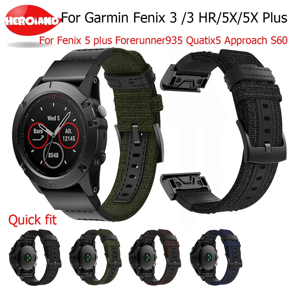26 22 мм ремешок для часов Garmin Fenix 5X5 Plus 3 3 HR Forerunner 935 S60 часы Quick Release силиконовый легкий ремешок на запястье