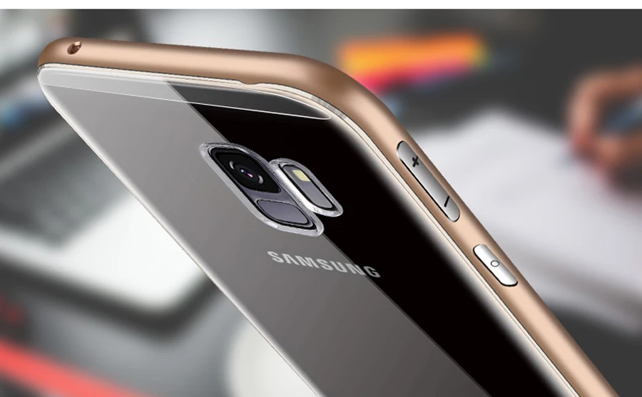 ITEUU S9/S9PLUS PC TPU чехол с подставкой для samsung Galaxy S9 S9 Plus чехол s Мягкие силиконовые прозрачные чехлы с подставкой
