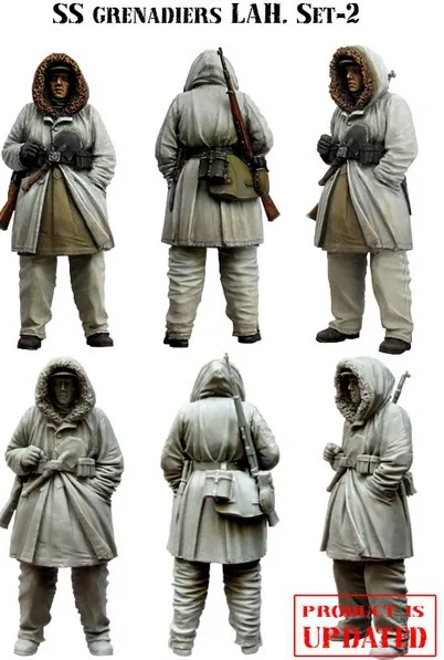 Весы Модели 1/35 немецкий гренадье зимняя фигурка Смола Модель комплект