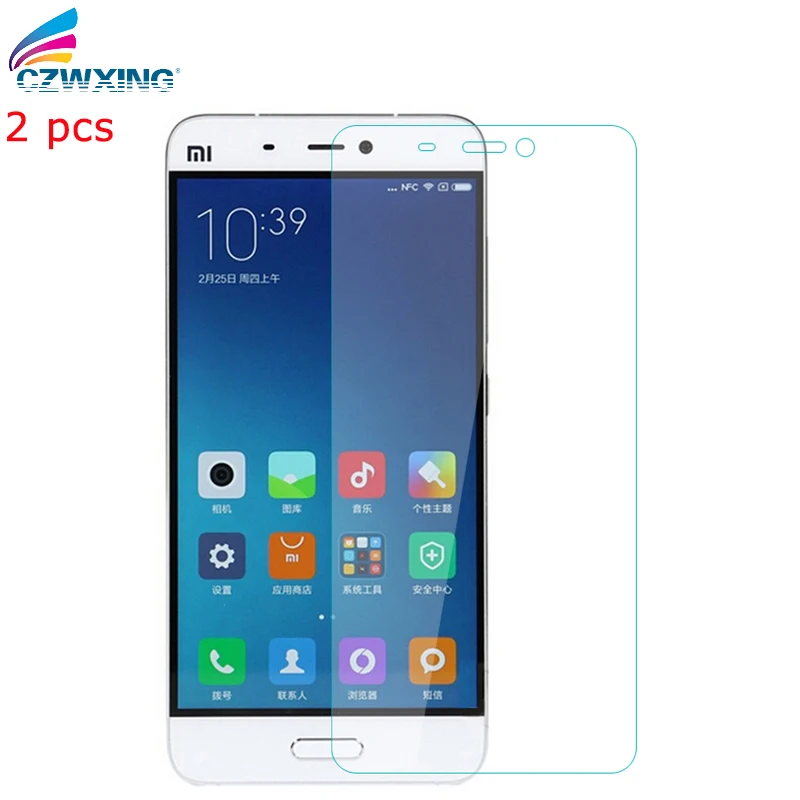 2 шт. Экран протектор для Xiaomi mi 5 закаленное Стекло pelicula де vidro|Защитные стёкла и