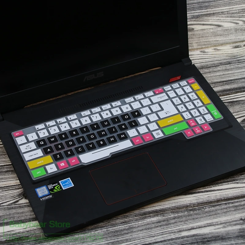 candyblack Для ASUS TUF Gaming 17,3 ''Fx705Ge Fx705G Fx 705 Gd Gm Fx705Gm Fx705Gd Fx705 игровой 17 дюйм чехол для клавиатуры протектор ноутбука - Цвет: candyblack