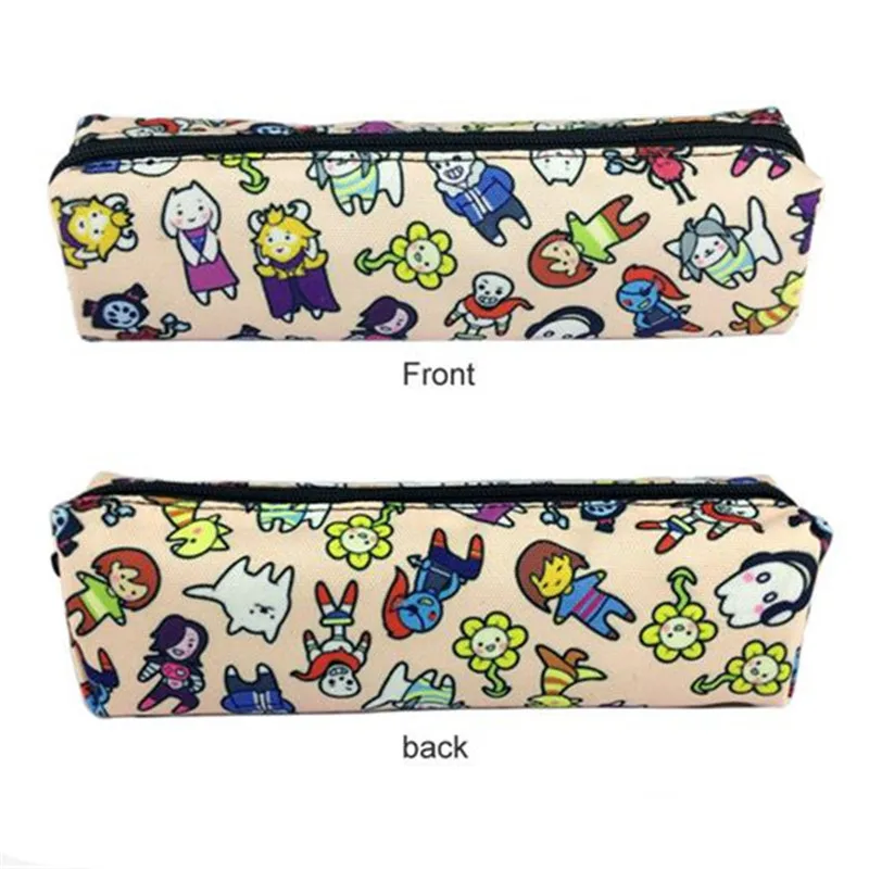 20 шт оптовая продажа подсказочный пенал для карандашей мультфильм из ткани Undertale