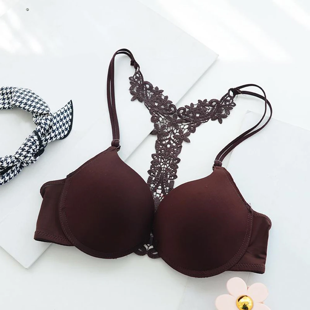 Кружевной бюстгальтер с эффектом пуш ап для женщин|Бюстгальтеры| |