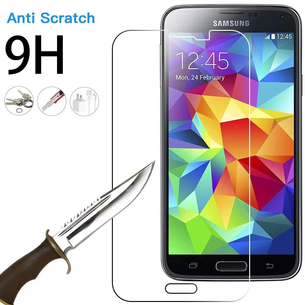 9H закаленное стекло для Samsung Galaxy S5 Neo G903 G903F G903W полное покрытие защита экрана на G900F