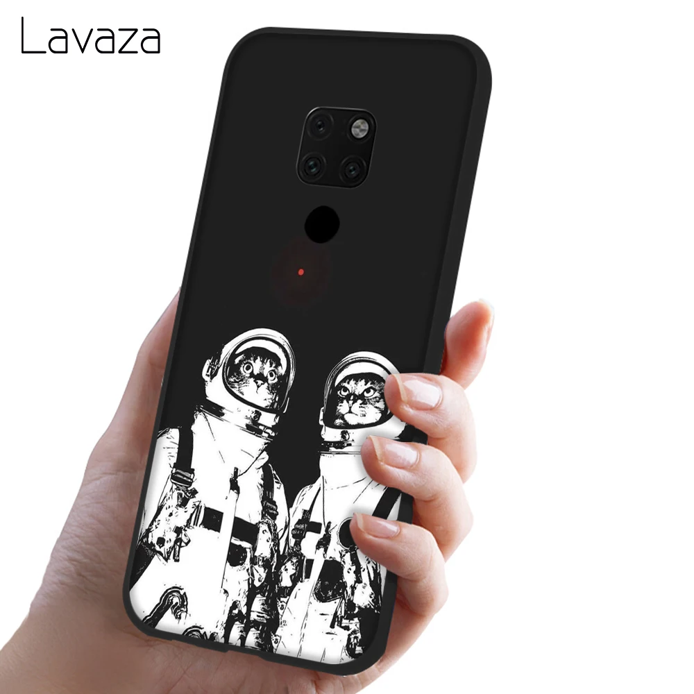 Lavaza Astronaut Drawing Black and White Soft Silicone Cover for Huawei Mate 10 20 P8 P9 P10 P20 P30 Lite Pro P Smart 2019 Case | Мобильные