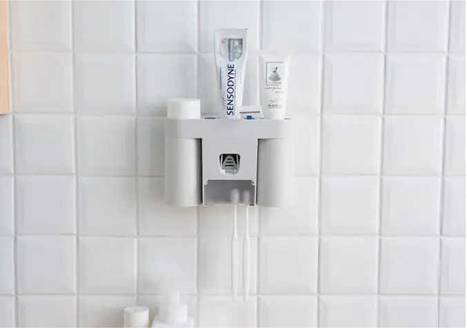 1 шт. Автоматический Дозатор зубной пасты пыленепроницаемый Зубная щётка