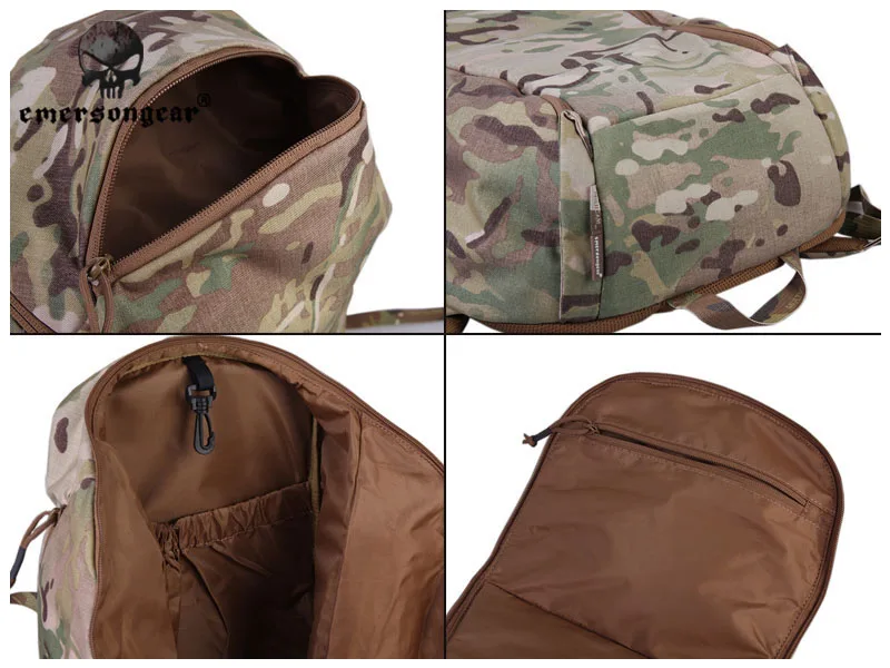 EMERSON Full 18L Lightweight 1 Day Hiking Backpack Airsoft Combat EM9157 |