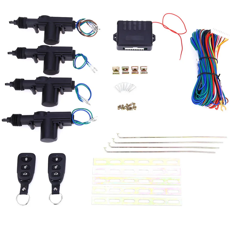 Универсальная Удаленная Автомобильная сигнализация центральный замок с тремя