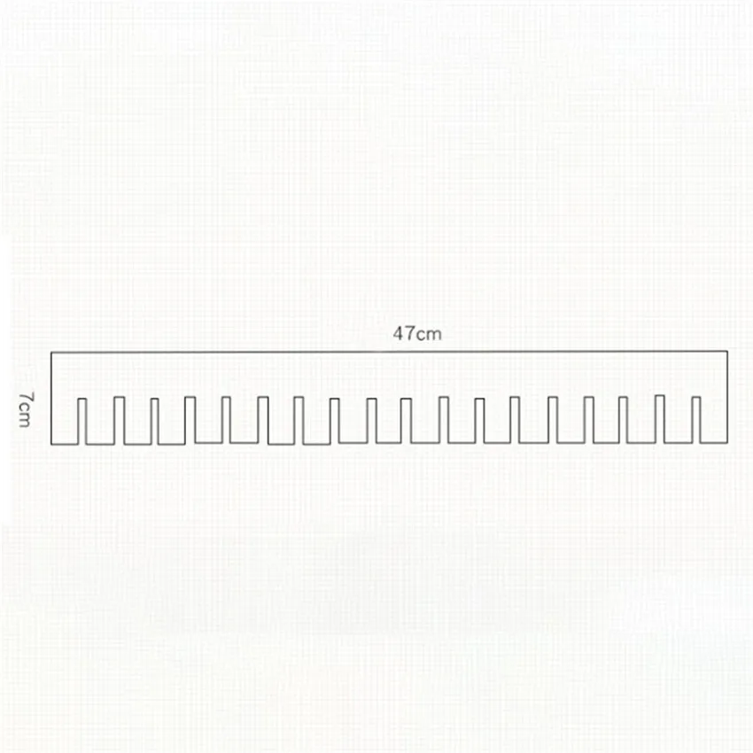 

TTLIFE 7pcs Adjustable Plastic Drawer Closet Grid Divider Tidy Organizer Container Home Storage White Drawers Grid Dividers 2019