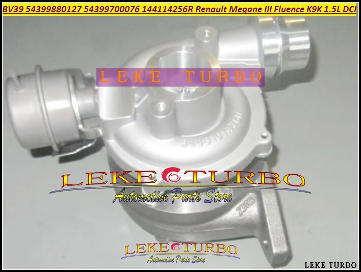 BV39 54399980127 54399700127 127 87 76 144116289R 144114256R турбо для Renault Megane III 09- Fluence K9K Euro 5 5T 1.5L DCI 106 |