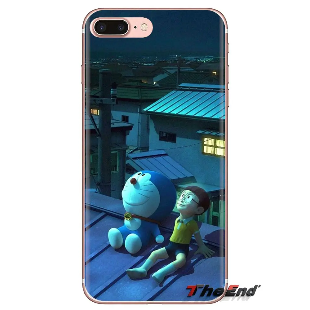 Силиконовый чехол для LG G3 G4 Mini G5 G6 G7 Q6 Q7 Q8 Q9 V10 V20 V30 X Power 2 3 K10 K4 K8 2017 Nobita Nobi Doraemon Blue Cat |