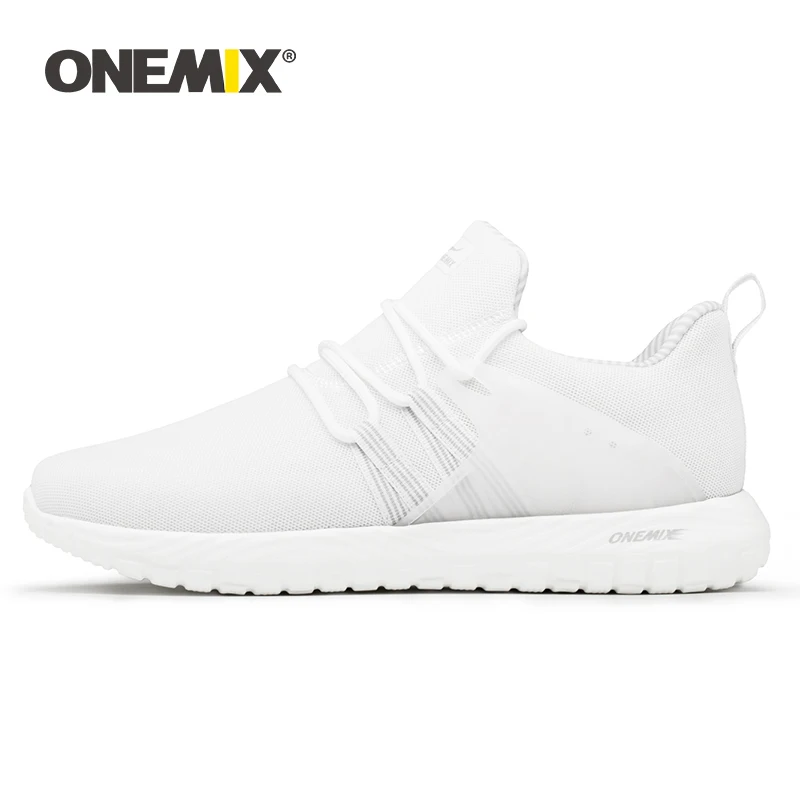 ONEMIX Breathable Mesh Running Shoes For Men Sneakers Women Lightweight Spotrs Shoes Comfortable Outdoor Walking Trekking Shoes