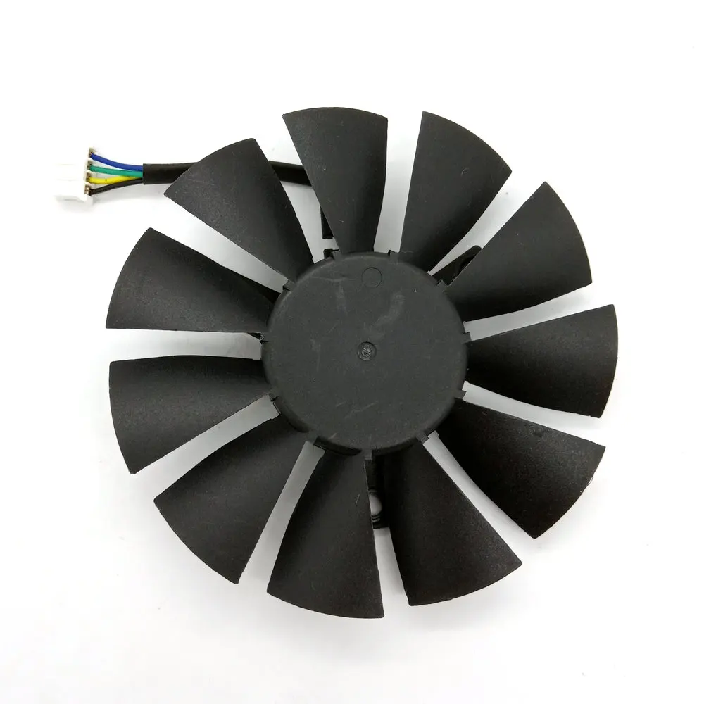 Оригинальный охлаждающий вентилятор для видеокарты Grphics T128010SH 12 В 4 0 А линии шаг 7 5