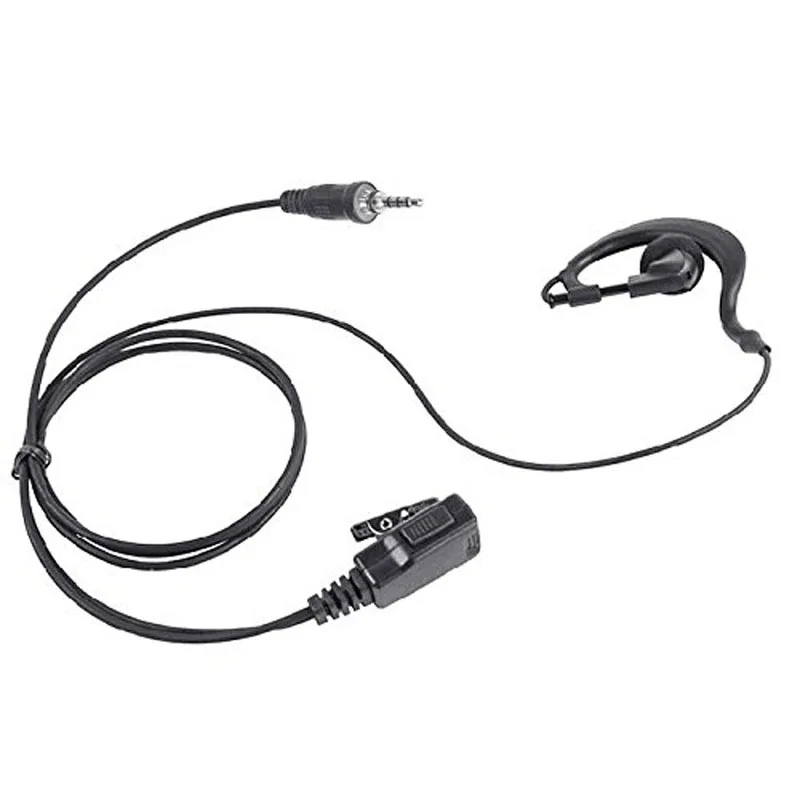 

1 Pin Ear Hook Earpiece PTT Mic Headset for YAESU Vertex VX-6R VX-7R VX6R VX7R FT-270 FT-270R VX-127 VX-170 Radio Walkie Talkie