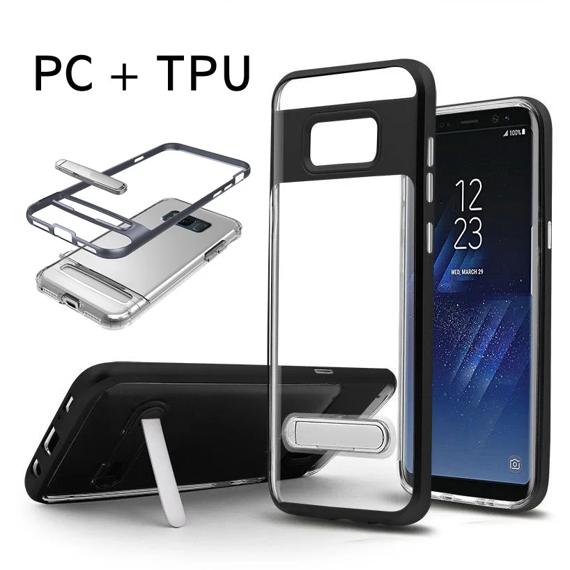 Тонкий Гибридный Ясно чехол для samsung Galaxy S9 S8 плюс Примечание 9 8 4 5 A3 A5 A7 A8 s6 S7 край J3