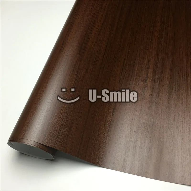 

Oak Wood Textured Vinyl Wrap Film Adhesive Backed Decal Size:1.24X50m
