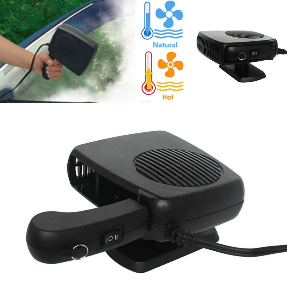 Новый автомобильный обогреватель нагревательный вентилятор 2 в 1 12 В 150 Вт сушилка