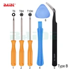 Безопасность отвертка для Xbox One Xbox 360 PS3 PS4 Tamperproof отверстия восстановление, открытие инструмент Отвертка Torx T8 T6H T10H