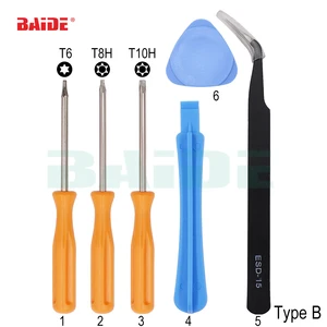 Безопасность отвертка для Xbox One Xbox 360 PS3 PS4 Tamperproof отверстия восстановление, открытие инструмент Отвертка Torx T8 T6H T10H