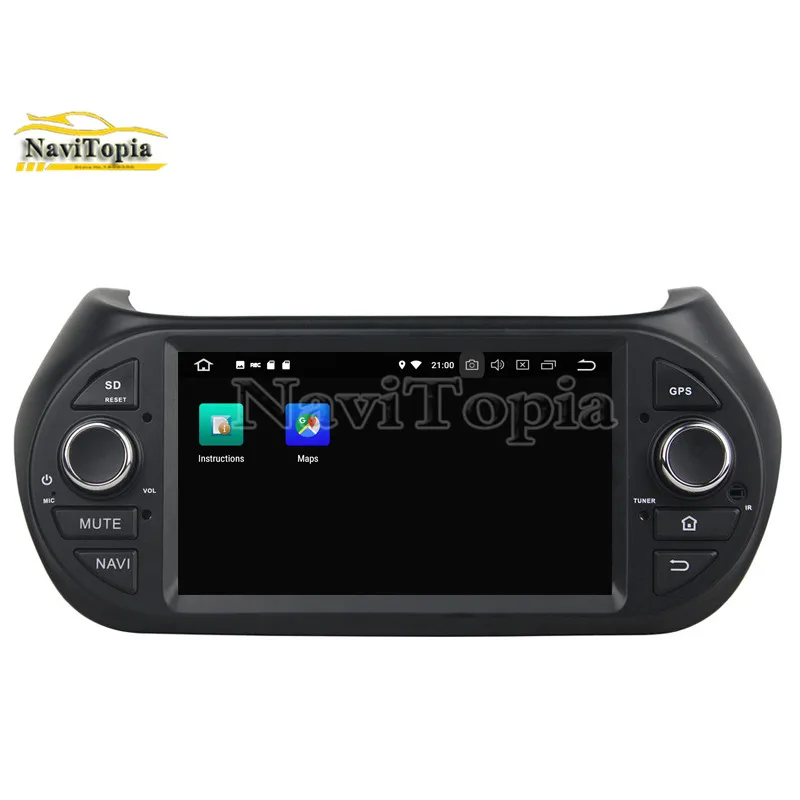 NAVITOPIA 4G+64G Octa Core Android 9.0 Car Radio For Fiat Fiorino for Citroen Nemo Peugeot Bipper 2008-2015 DVD+GPS | Автомобили и