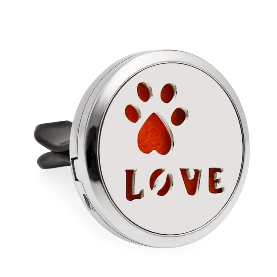 30 мм Love Paw Car автомобильный освежитель воздуха на вентиляционную решетку Будда