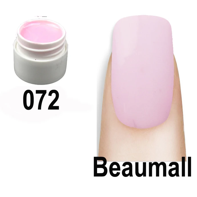 Beaumall сладкие конфеты 36 цветов! 5 мл в горшке чистые цвета УФ-гель для дизайна ногтей для маникюра ногтей Padicure DIY - Цвет: 72