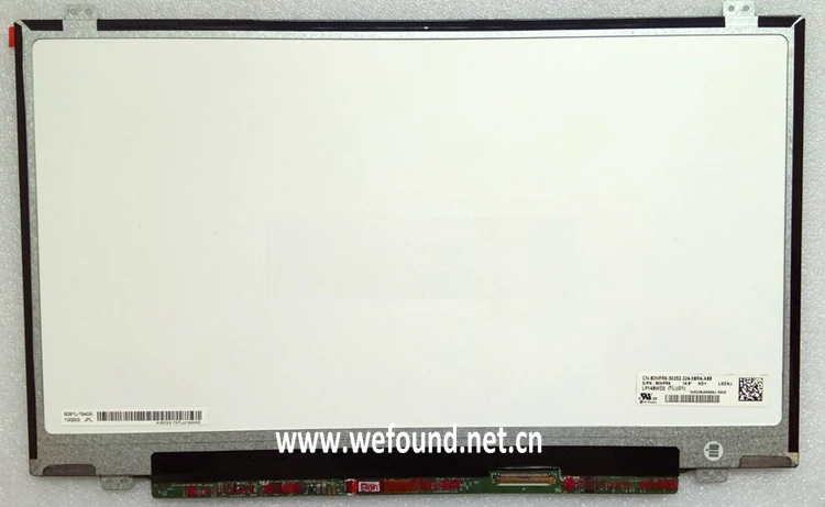 

100% Original Laptop Screen 14.0" LP140WD2 TLG1 LP140WD2 (TL)( G1 ) Fully Test