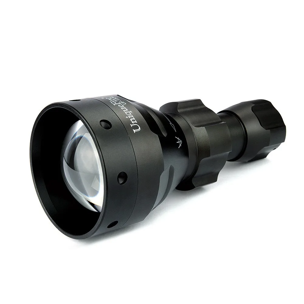 UniqueFire 1504 OSRAM IR 940nm T67 тактический светодиодный инфракрасный фонарик 67 мм выпуклая линза 3 режима масштабируемый фонарь для охоты на открытом воздухе