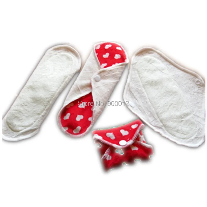 Free Shipping Bamboo Pad For Mama's  Menstrual Pads Liners Washable 200 pcs  Sanitary Towel Pad vagina coletor menstrual clean