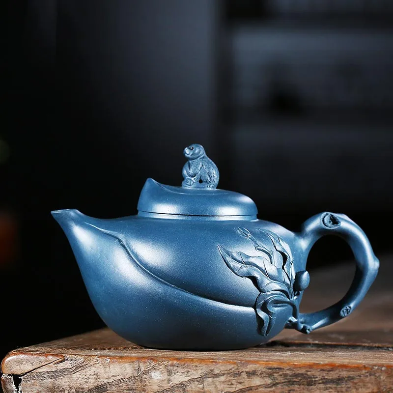 Чайный горшок из сиреневой глины 400 мл|Заварники| |