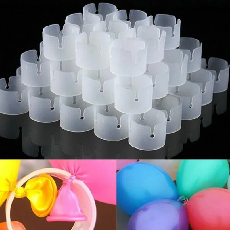 50 шт./лот зажим для моделирования воздушных шаров украшения вечеринок латексный