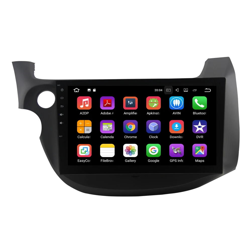 Автомагнитола с сенсорным экраном 10 1 дюйма android 7 gps для Honda FIT pour JAZZ