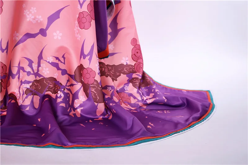 Игры Fate/Grand Order Косплей костюмы FGO oskabehime Yukata кимоно плащ синтетические парики волосы для женщин Девушка Одежда на Хэллоуин
